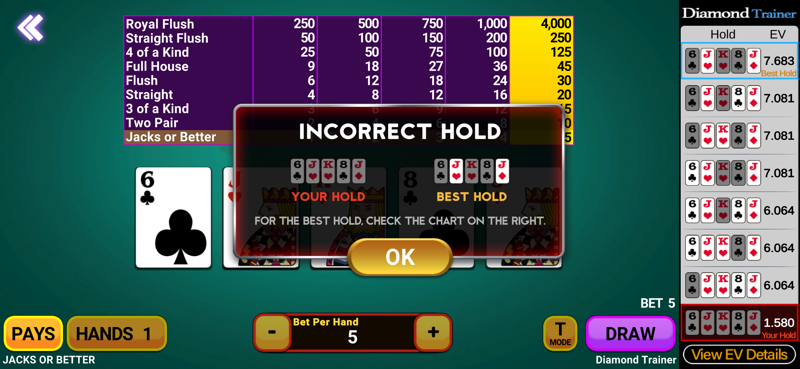Video Poker: Multi Play Deluxe
