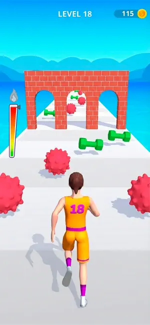 Twerk Race 3D — Fun Run Game iPhone screenshot 5