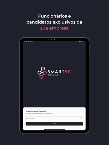 SmartVC: Ecossistema de RH iPad screenshot 5