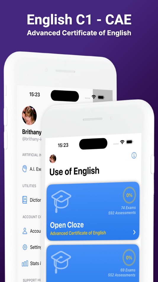 #1. English C1 CAE (iOS) Με: SHINING APPS LLC