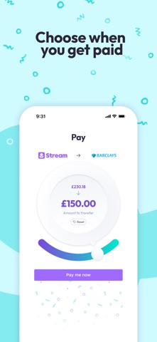 Stream - Workplace Finance iPhone screenshot 2