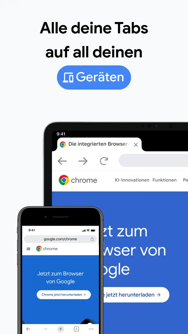 Google Chrome iPhone App Screenshot 6 – Dienstprogramme