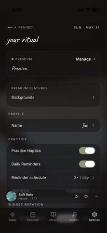 Penned: Daily Affirmations screenshot