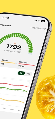 Calorie Tracker & Statistics Screenshot 2 of 7