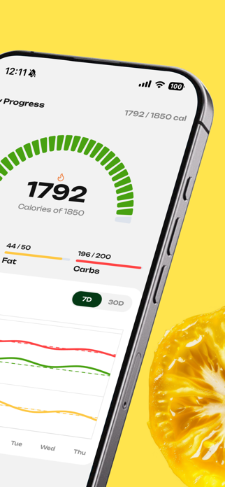Calorie Tracker & Statistics Screenshot 2 of 7