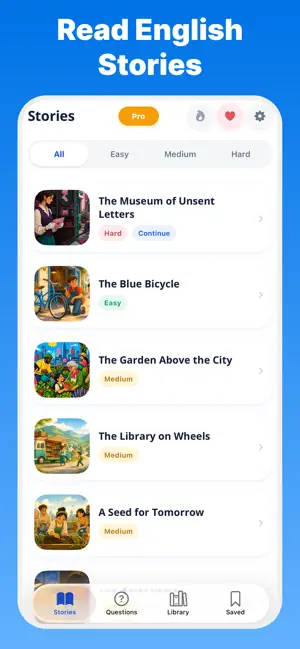 English Stories Easy screenshot 1