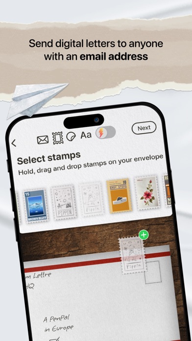Lettre.app - PenPals for life Screenshot