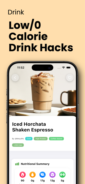 CoffeeFit - Secret Menu Screenshot 2 of 5