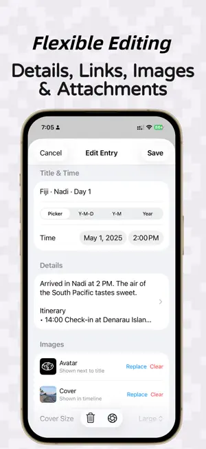 Timelet - Timeline & Journal screenshot 3