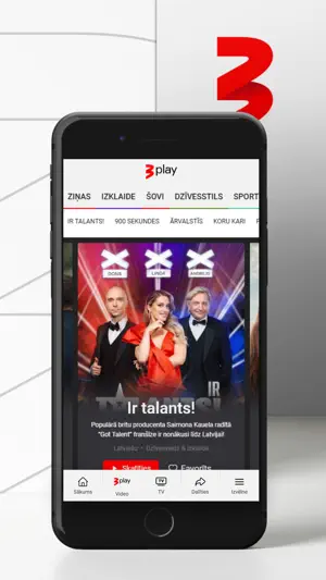 tv3.lv screenshot 2