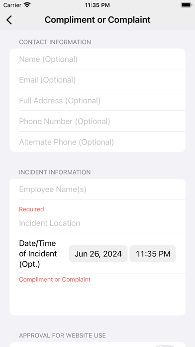 Bee County Public Information Screenshot