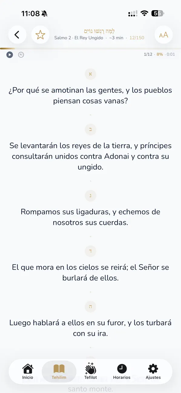 #4. TehilimPro (iOS) بواسطة: Joe Sitt