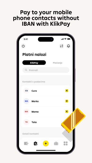 mojaRBA - mobile banking iPhone screenshot 4 - Finance app