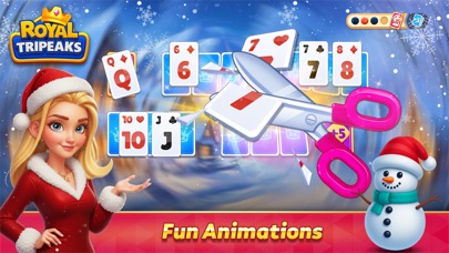 Screenshot #1 pour Royal TriPeaks Solitaire Fun