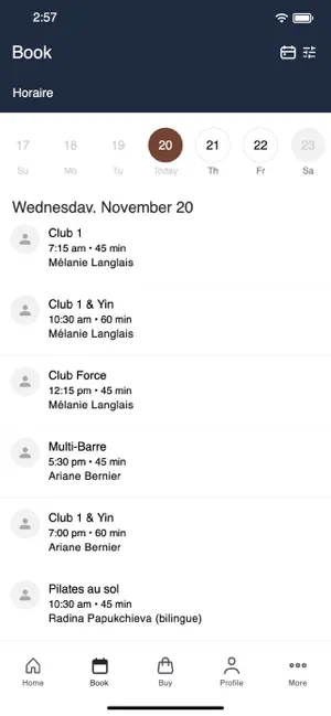Yoga Club - Montreal screenshot 3