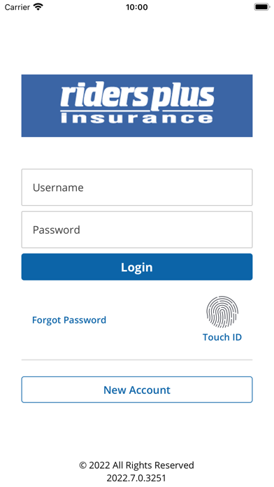 Riders Plus Insurance Screenshot