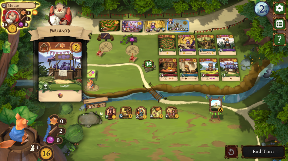 #6. Welcome To Everdell (iOS) 由: Dire Wolf Digital
