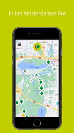 Amsterdamse Bos-app screenshot 3
