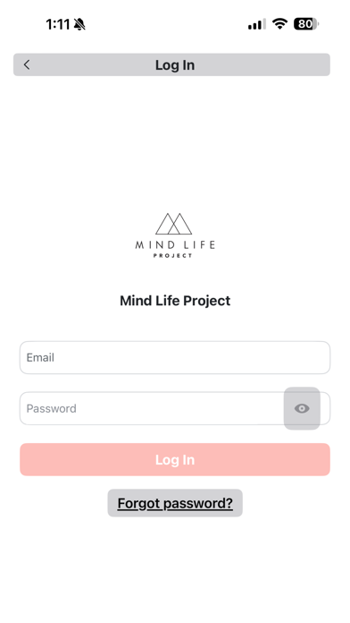 Mind Life Project Screenshot