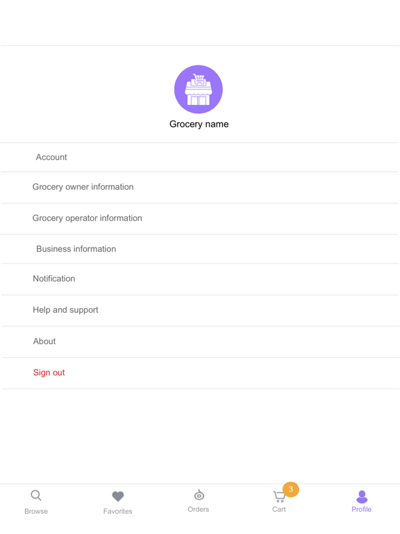 Binder-sa iPad screenshot 10 - Shopping app