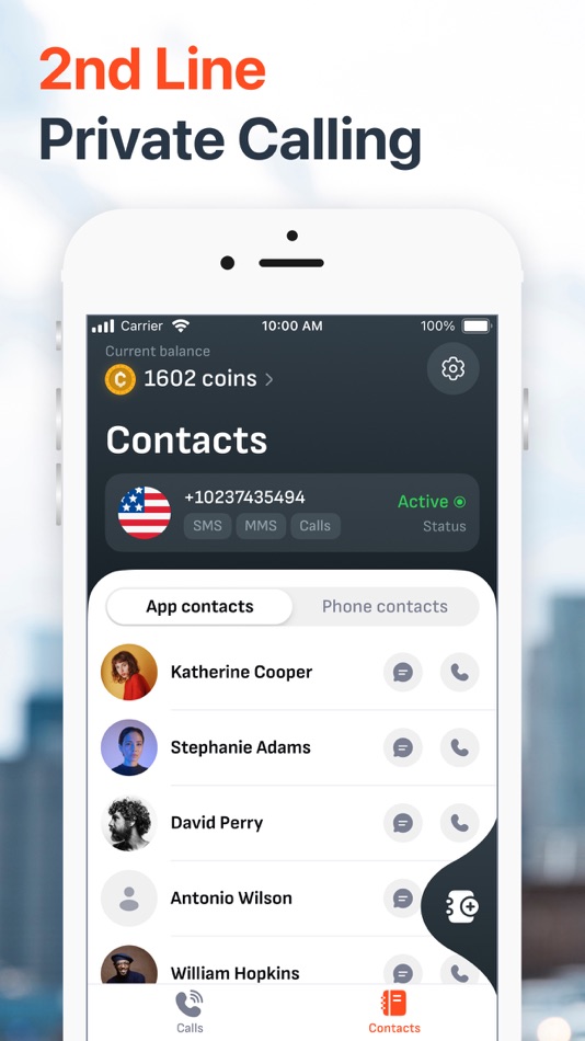 #2. Second Phone, 2nd Call Number (iOS) Podle: PIXEL QUEST LIMITED