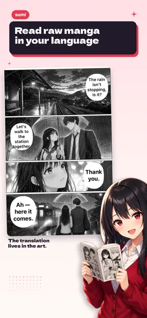 Sumi: AI Manga Translator screenshot 1