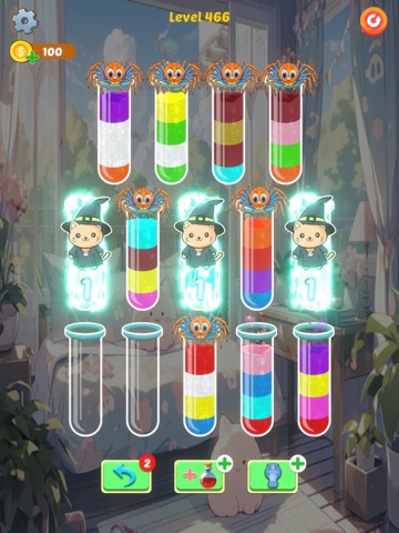 Water Sort - Magic Bubble Mode iPad screenshot