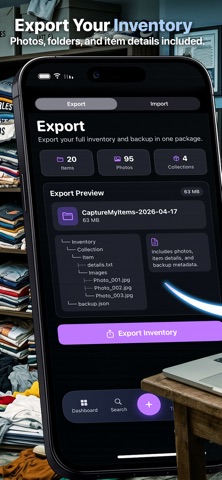 CaptureMyItems screenshot