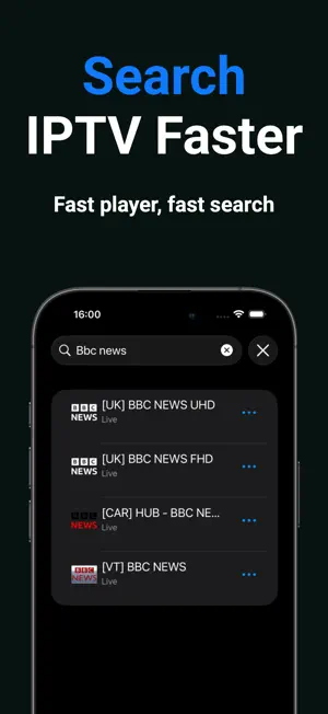 IPTV Player - playr screenshot 4