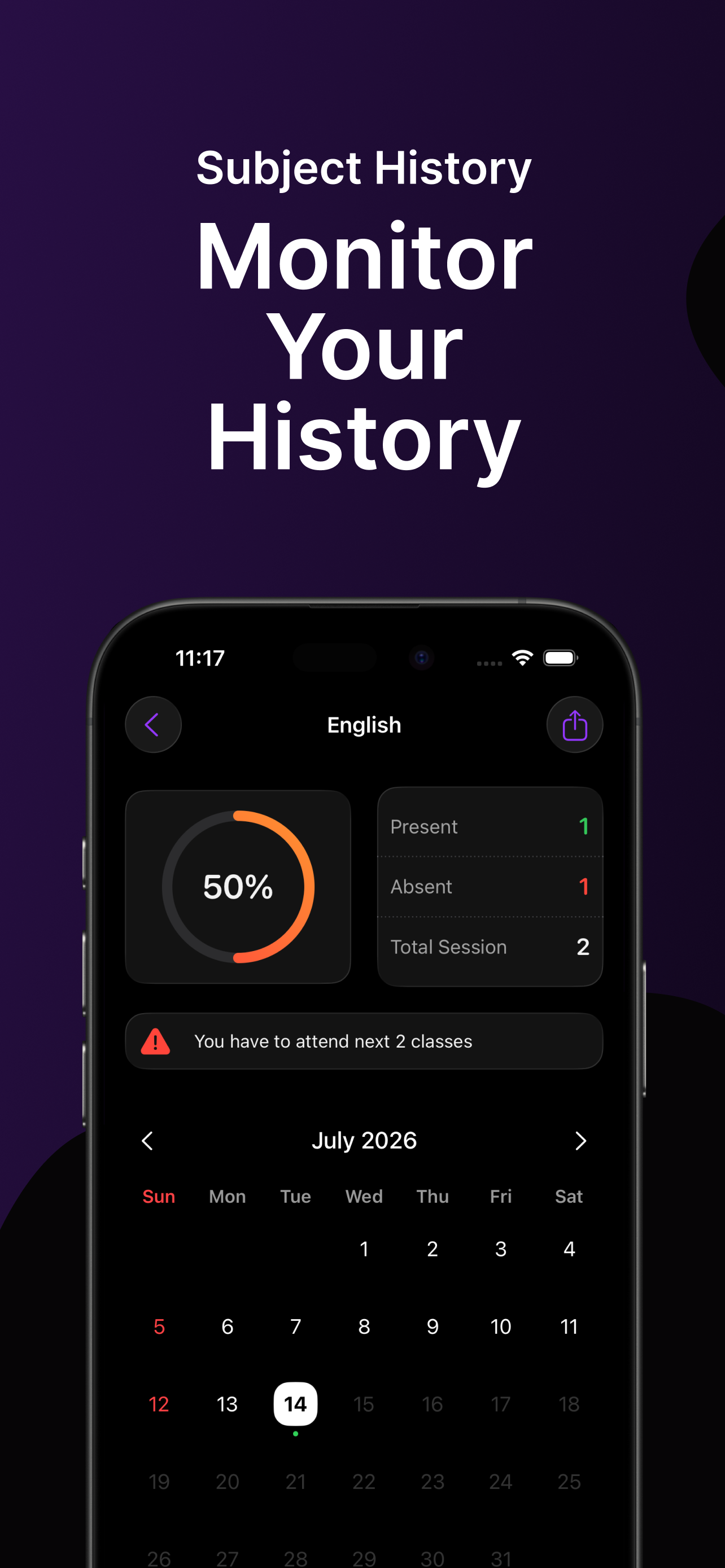 MARK: Attendance Tracker screenshot 8