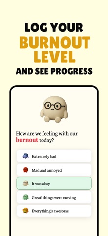 Happy Me : Burnout Recovery AI screenshot