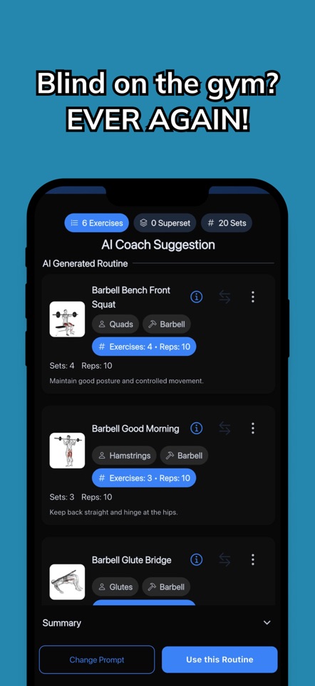 RepSet: Gym Workout Planner screenshot 4