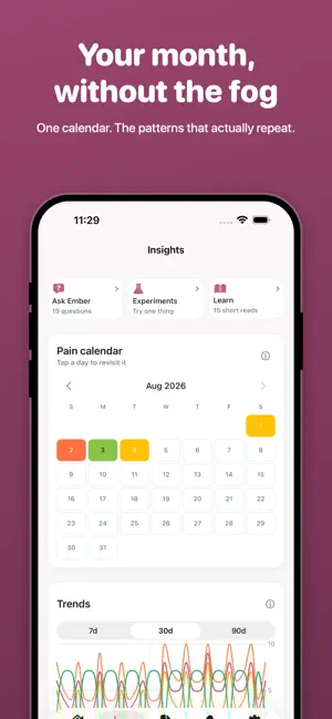 Ember: Fibromyalgia Tracker screenshot 4