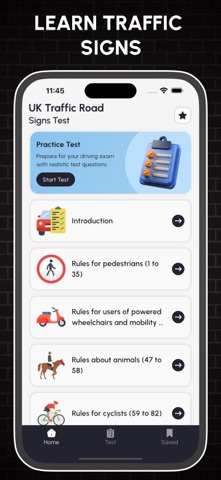 UK Traffic (Road) Signs Test screenshot