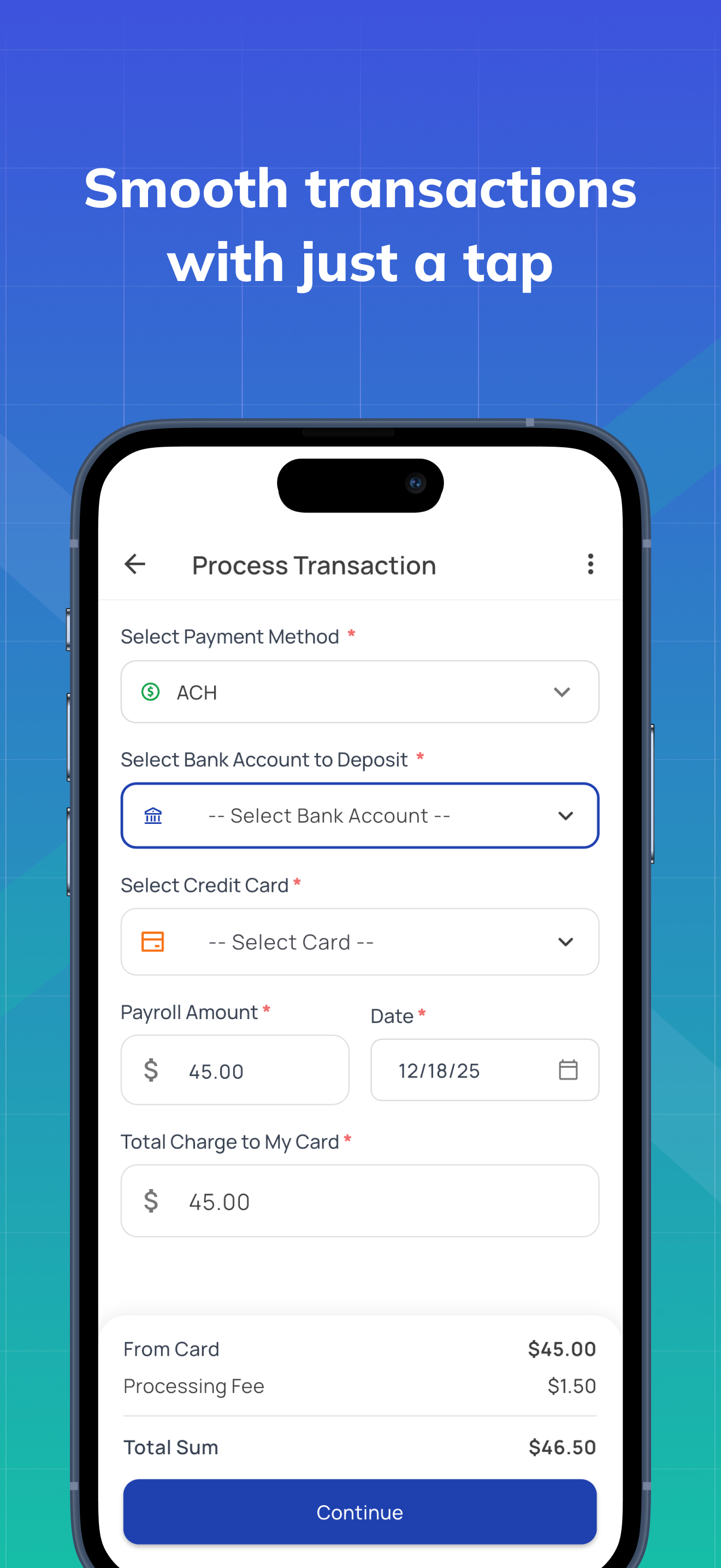 Payroll by Card screenshot 3