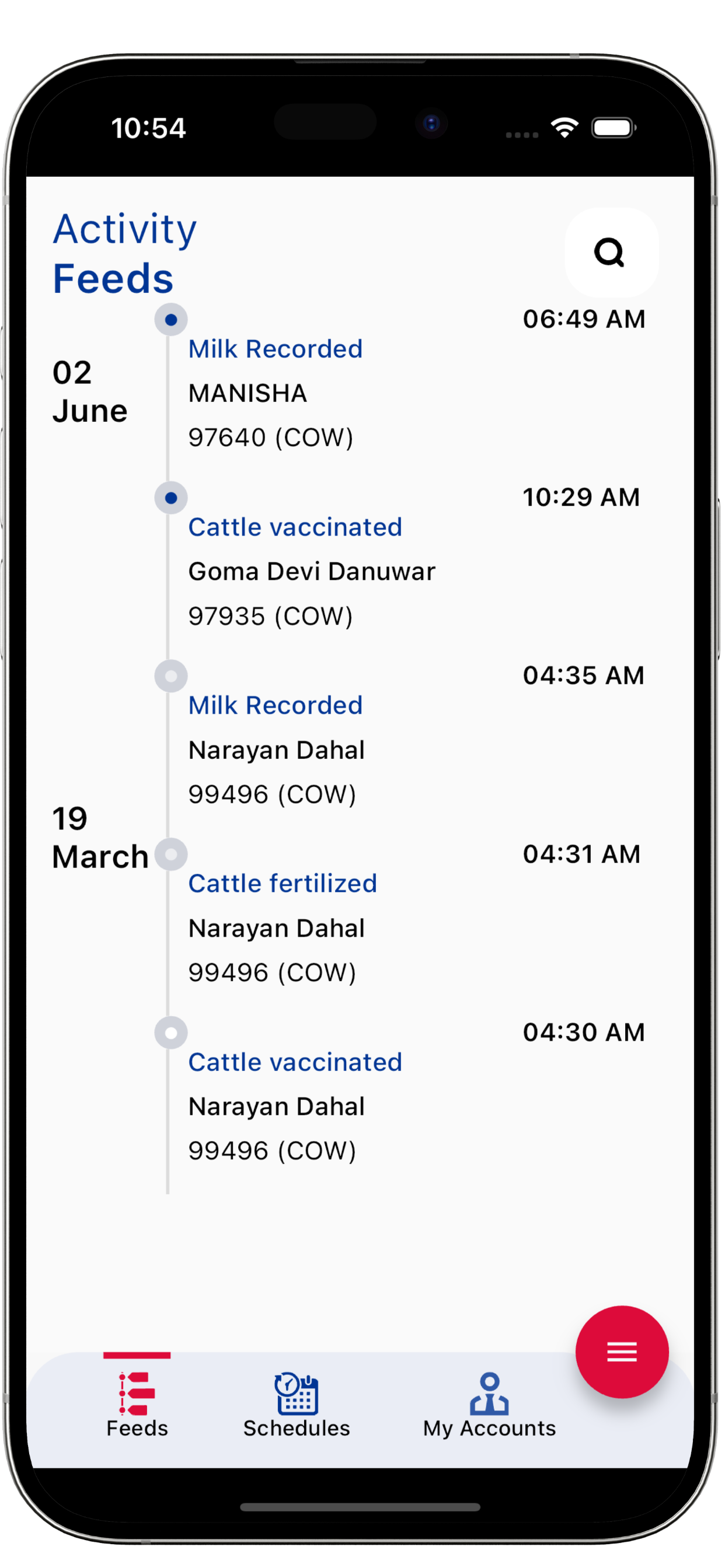 Livestock Management App