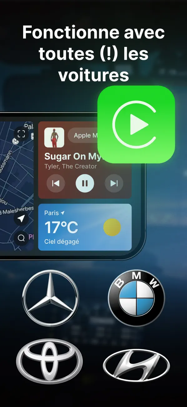 Screenshot #2 pour Car Connect, Play CP Link