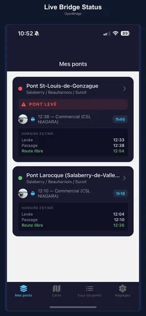 OpenBridge iPhone screenshot 1