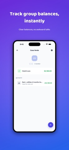 Finqo: Money & Group Expenses screenshot
