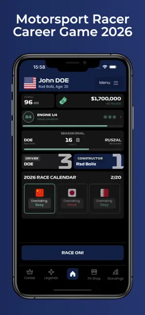 Motorsport Racer Career 2026 screenshot 1