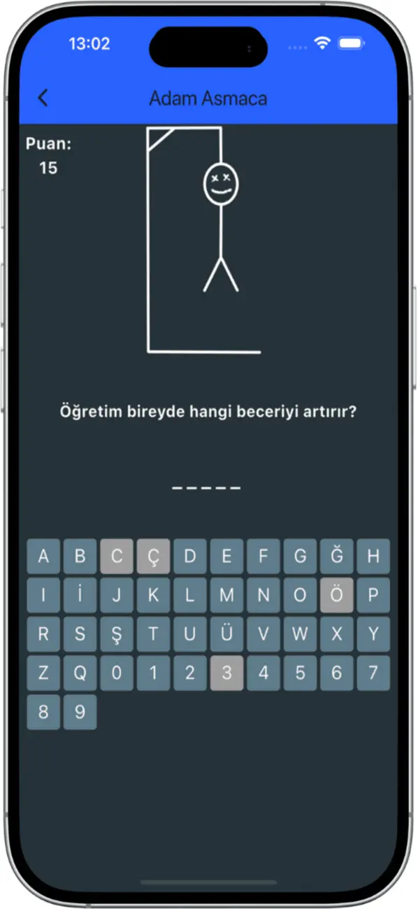 Screenshot #2 pour AGS Oyun Akademi Giriş Sınavı