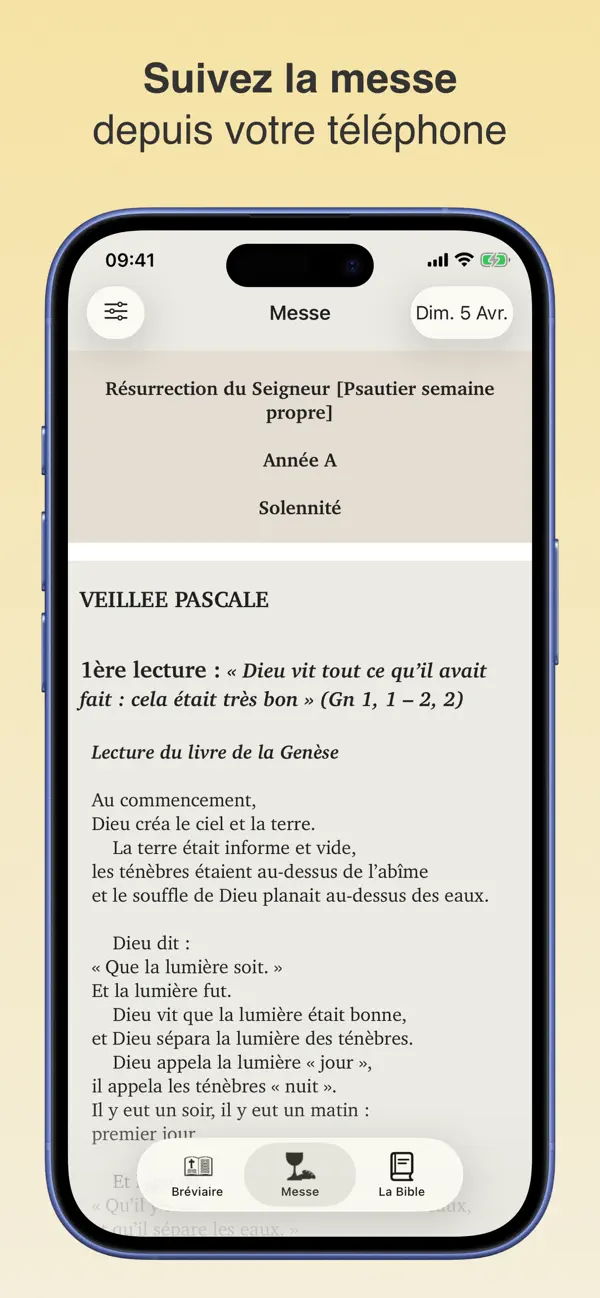 Screenshot #2 pour Liturgie - Textes AELF