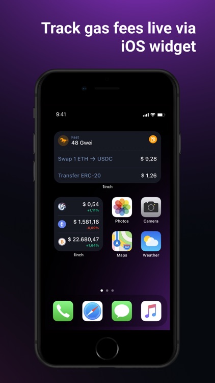 1inch: Crypto DeFi Wallet screenshot-3