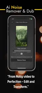 AI Noise Remover & Dub screenshot #3 for iPhone