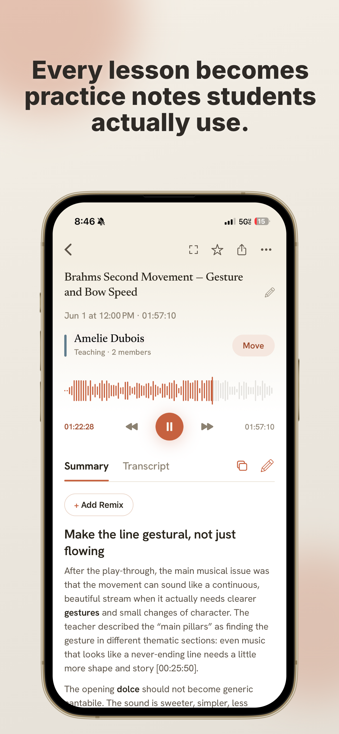 Arco: AI for Music Lessons screenshot 3