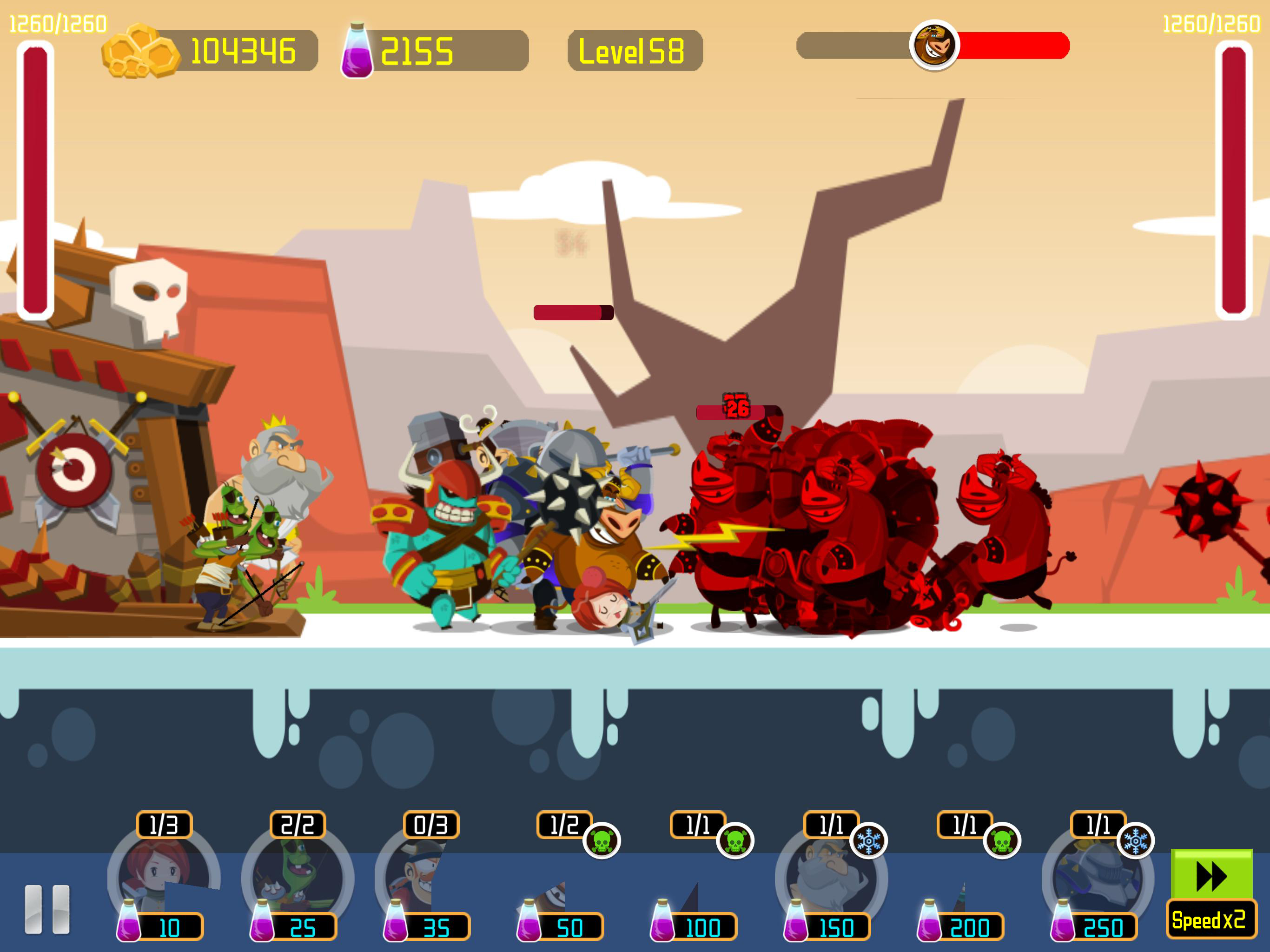 Super Hero - Castle Wars screenshot 17