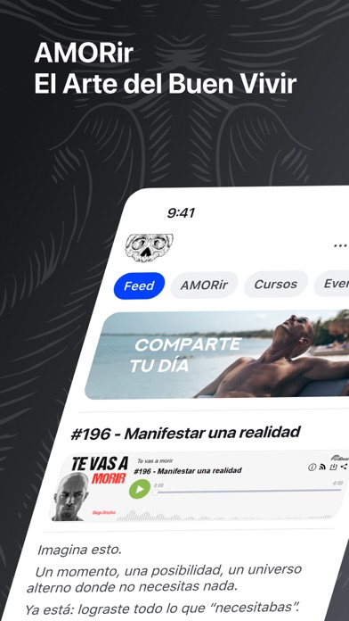 Te Vas AMORir iPhone screenshot 1 - Lifestyle app