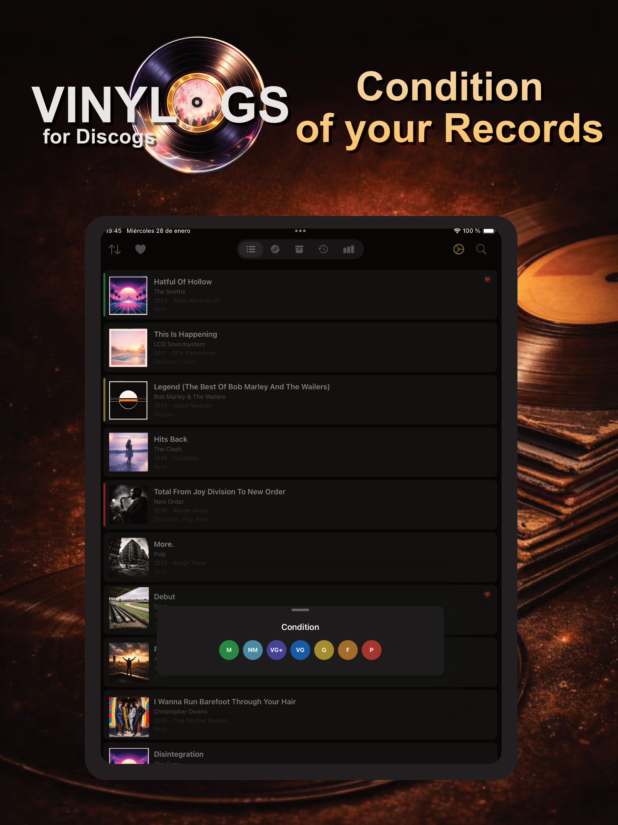 Vinylogs for Discogs