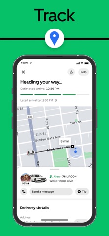 Uber Eats: Food & Groceries App Store preview screenshot 5