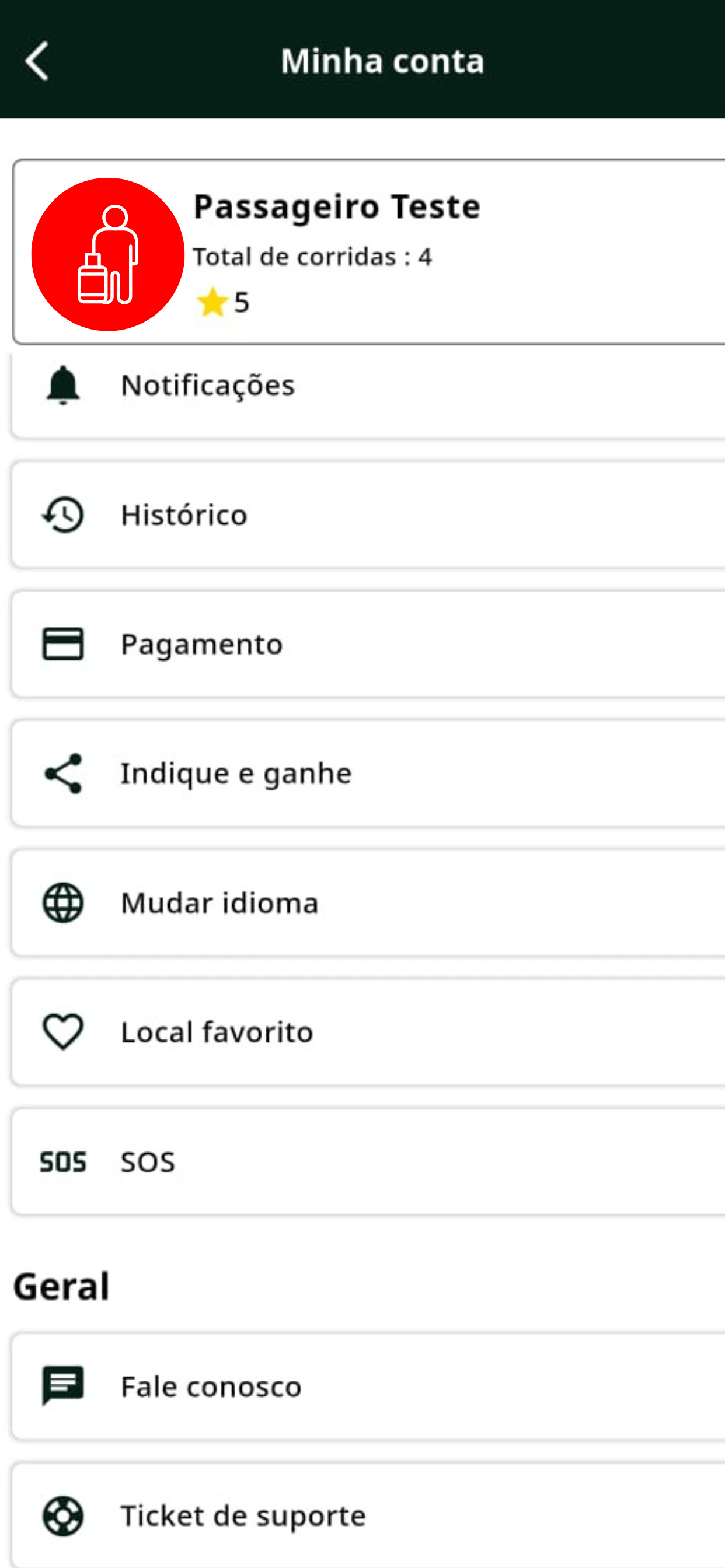 ProntoDriver Passageiro screenshot 3
